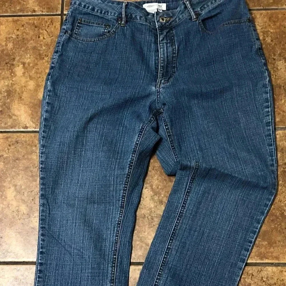 Coldwater Creek Straight Jeans Size 12 - Picture 2 of 5